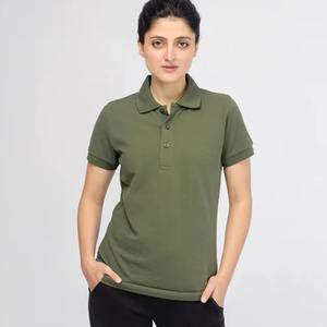 เสื้อโปโลผู้หญิงแบบลำลองสำหรับออกกำลังกายทุกวัน เสื้อโปโลผู้หญิงคอปกเก๋ไก๋ เสื้อโปโลผู้หญิงแบบยืดพรีเมียม เสื้อโปโลผู้หญิงแบบลำลองสำหรับเล่นกีฬา - Product Image 5