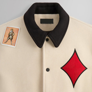 แจ็คเก็ตวาร์ซิตี้คุณภาพสูงสำหรับผู้ชาย ผ้าขนสัตว์ผสมพรีเมียม สไตล์วิทยาลัย ผู้ผลิต OEM รับสั่งผลิตจำนวนมาก - Product Image 5