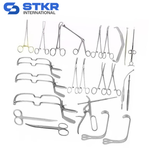 Kit de chirurgie pour l'élimination des amygdales, 23 pièces, ensemble d'instruments ORL en acier inoxydable, Classe I CE - Product Image 5