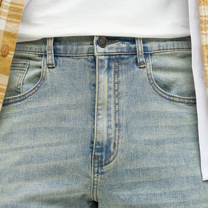 Pantalones de hombre con logotipos serigrafiados, diseño bordado, pantalones vaqueros, pantalones de hombre con MOQ bajo y alta calidad. - Product Image 6