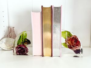 Porte-livres en résine personnalisés, porte-livres décoratifs personnalisés pour le bureau moderne, la maison, la bibliothèque, la décoration intérieure - Product Image 3
