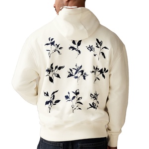 2025 automne hommes sweats à capuche zippés OEM luxe surdimensionné polaire poche sweat à capuche Polyester/coton Logo personnalisé tissu personnalisé - Product Image 5