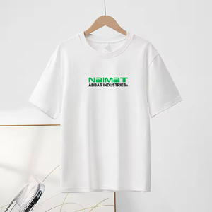 Camisetas de Manga Corta para Hombre al por Mayor, 100% Algodón, 220 Gramos, Diseño Sólido, Impresión Serigráfica - Product Image 1