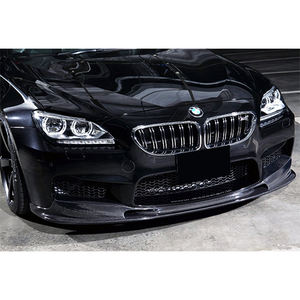 Nuevo alerón adicional de fibra de carbono estilo 3D con tornillos para actualización de parachoques para F06 F12/F13 M6 Coupé/Convertible/Gran Coupé 2012-2018 - Product Image 4