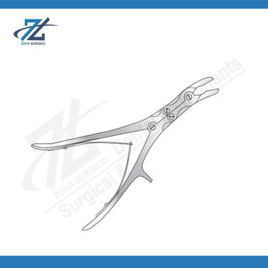 Pinza ósea de acción compuesta Stille, angulada lateralmente, 240 mm, de acero inoxidable, instrumento quirúrgico ortopédico, fabricante de Pakistán - Product Image 4