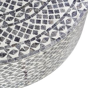 Mesa de centro con incrustaciones de perlas Madre, mesas redondas para sala de estar, muebles de lujo para hotel - Product Image 6