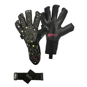 Nuevos Guantes de Portero de Fútbol Profesional, Palma Delantera de 4 mm de Letax Alemán y Silicona en la Parte Trasera, Corte Híbrido Inyectado, Correa Extraíble - Product Image 5