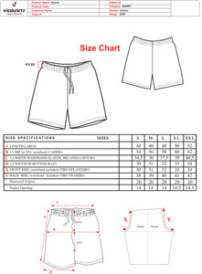Shorts Bermuda en coton uni pour homme avec cordon de serrage à la taille et poches, style décontracté, taille mi-haute, tissu respirant - Product Image 2