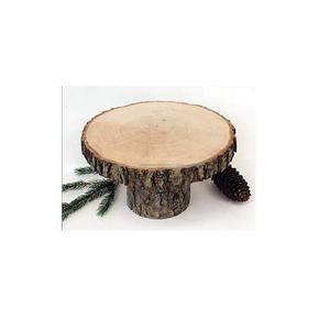 แท่นวางเค้กแบบคมพร้อมอุปกรณ์ตกแต่งเค้กไม้หลายขนาด - Product Image 5