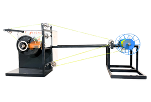 เครื่องม้วนและพันเชือกสังเคราะห์อัตโนมัติ ระบบตกแต่งม้วนแบบชั้นต่อชั้นที่มีความแม่นยำสูง สำหรับการผลิตเส้นใยพลาสติก - Product Image 3