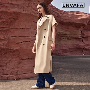 Gabardina Personalizada al por Mayor, Fabricante OEM ODM, Gabardina Larga para Mujer, Gabardina Femenina de Lujo - Product Image 4
