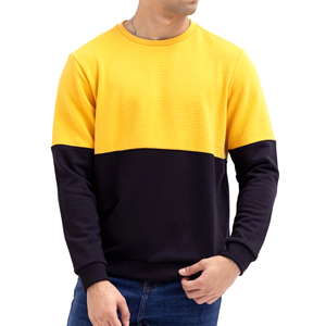 Men's Custom Logo Crewneck Sweatshirt Solid Color Winter <b>Top</b> Cotton Plain Dyed OEM Service <b>Top</b> Selling - Product Image 6
