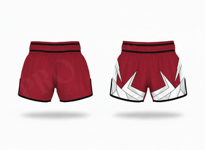 Shorts de boxe Muay Thai et Kickboxing confortables pour hommes, sublimation, arts martiaux, couleur unie, vierges - Product Image 3