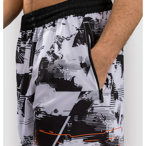 Shorts d'entraînement de boxe personnalisables pour hommes en polyester/coton, durables, extensibles, séchage rapide, respirants, légers et anti-rétrécissement - Product Image 2