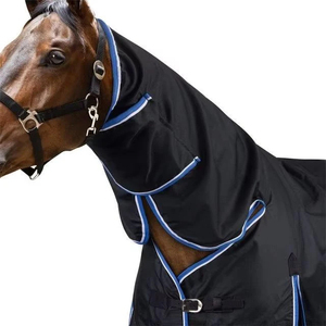 Couvertures pour chevaux personnalisées, confortables, imperméables, de haute qualité, en gros, avec doublure en nylon léger, pour l'équitation - Product Image 3