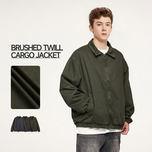 Chaqueta de sarga de algodón para hombre, diseño casual de alta calidad y personalizado, tela suave y transpirable para atletas profesionales - Product Image 5