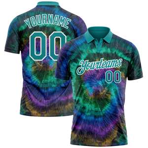<b>Custom</b> Printed Polo Shirt Sublimation 100% Polyester Golf Sportswear Club Team Uniform OEM Wholesale Personalized Name Logo Wear - Product Image 1