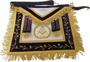 Étui souple pour insignes maçonniques provinciaux / Sac à bandoulière pour tablier maçonnique / Sac de transport pour kit d'insignes provinciaux avec imitation de épingle de sûreté - Product Image 5