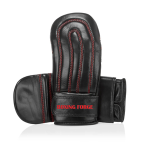 Gants de boxe avec logo personnalisé |   Gants d'entraînement en cuir PU pour sacs de frappe lourds |   Mousse multicouche |   Vente en gros OEM - Product Image 4