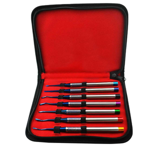 Élévateurs dentaires luxateurs en acier inoxydable de qualité supérieure, kit d'instruments d'extraction de racines PDL Peristome ROBOZ TECH - Product Image 5