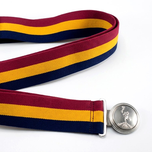 Ceinture Cérémonielle Faite Main OEM avec Tresse Dorée et Boucle Métallique Dorée Ajustable Personnalisée - Product Image 6
