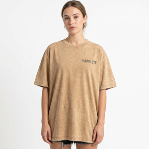 Camiseta de Verano Extra Grande con Logotipo Personalizado para Mujer, Estilo Casual, Holgada, de Manga Corta, para Vacaciones en la Playa, de Algodón, a la Moda - Product Image 1