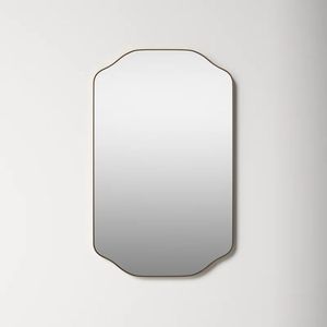Modern Minimalist Iron <b>Frame</b> Wall <b>Mirror</b> <b>Gold</b> Finish Decorative Bathroom Vanity <b>Mirror</b> Luxury Home Decor - Product Image 2