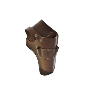 Étui en cuir véritable robuste pour perceuse sans fil avec boucle automatique en alliage et ceinture réglable pour usage unisexe - Support pour outils électriques - Product Image 5