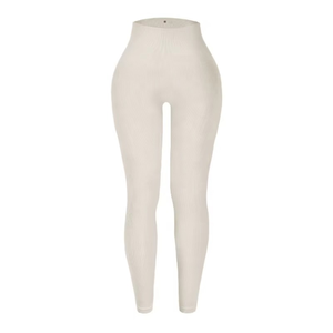 Leggings Deportivos de Yoga para Mujer, de Cintura Alta, Efecto Levanta Glúteos, Largos, Acanalados, Sin Costuras, para Correr, Fitness y Deportes - Product Image 4