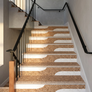Marchepied en porcelaine GVT de qualité export, 300x1000mm, marche antidérapante 200x1000mm, gris, prix abordable, carrelage céramique pour escalier - Product Image 6