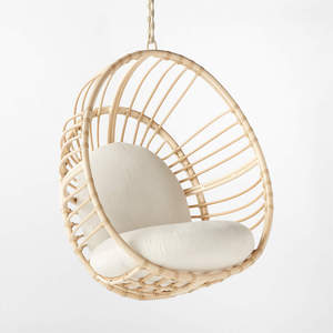 High quality furniture for patio <b>garden</b> rattan <b>hanging</b> lounge chair egg shape basket swing chairs - Product Image 2