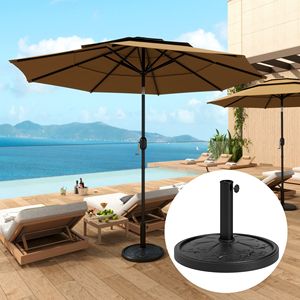 Base per Ombrellone da Esterno in Resina da 26 Libbre, Supporto per Pali da Ombrellone da 1.3'/1.5'/1.9' per Ristoranti - Product Image 2