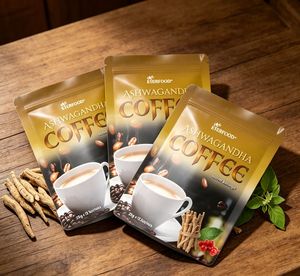 ผู้ผลิตกาแฟสำเร็จรูปผสมอัชวากันธาจากมาเลเซีย รับผลิตแบบ OEM ODM แบรนด์ส่วนตัว - Product Image 1