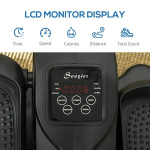 Pedalador Elíptico Ajustable para Debajo del Escritorio con Control Remoto LCD, Dispositivo de Fitness Fácil de Usar - Product Image 4