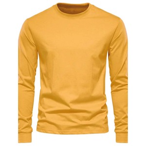 เสื้อยืดคอกลมแขนสั้นผู้ชาย สีพื้น ผ้าถัก ทรงปกติ รักษ์โลก ผลิตจากผ้าฝ้าย 100%  รับสั่งทำสีตามต้องการ - Product Image 6