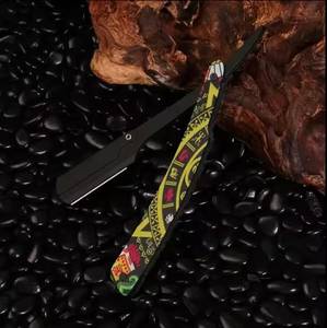 Morje Surgical Colorful Patterned Face <b>Bikini</b> Razors Single Blade Customized Handle Stainless Steel Blade - Product Image 3