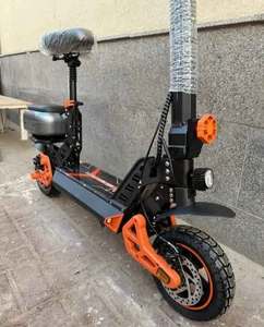 Scooter Eléctrico Plegable para Adultos con Asiento Impermeable, Rueda Eléctrica con Marco de Aleación de Aluminio y Batería de Litio - Product Image 3