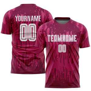 Camiseta de Fútbol para Hombre al por Mayor con Número y Logotipo Personalizados, Camiseta de Fútbol Transpirable de Secado Rápido y Camisetas Sublimadas Personalizadas - Product Image 4