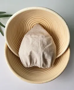 Panier à levée en rotin style artisanal le plus vendu pour la cuisson du pain, ustensile de cuisine, nouvelle arrivée, baguette - Product Image 1