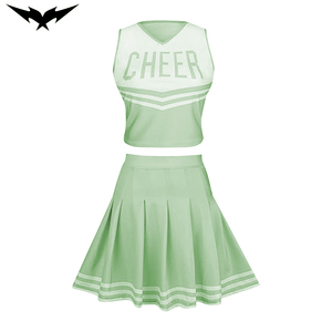Wholesale Custom Youth Long Sleeve Cheeleading <b>Uniforms</b> for Girls <b>Sexy</b> Cheerleader <b>Uniform</b> - Product Image 1