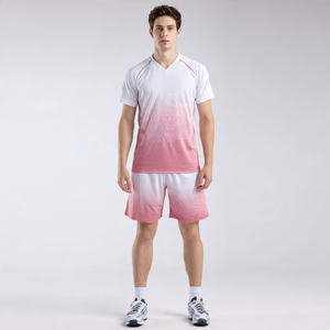 Maillot de tennis pour le sport, uniforme de badminton, vêtements d'entraînement, séchage rapide, 100% polyester, uniformes de tennis et de badminton - Product Image 2