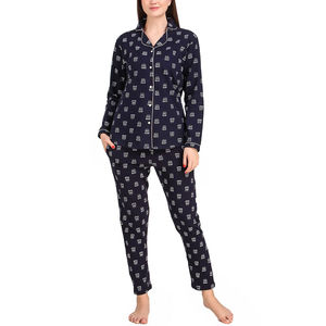 Ropa de dormir a la moda para mujer, conjunto de pijama de satén, ropa para estar en casa, traje de noche, pijamas para dama, ropa de dormir para mujer, servicio OEM. - Product Image 1