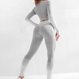 ชุดโยคะสำหรับผู้หญิง วัสดุทนทาน คุณภาพพรีเมียม ระบายอากาศได้ดี สำหรับขาย - Product Image 2