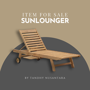 Dernier design de chaise longue pliante en bois massif, écologique et durable, avec coussins, pour la plage, la piscine, les meubles de loisirs, Indonésie, SOLDE - Product Image 6