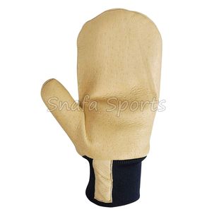 Gants en cuir véritable chinois, mitaines chaudes d'hiver, thermiques pour hommes et femmes, décontractés, pour tous les jours, pour les voyages en plein air, mitaines simples - Product Image 3
