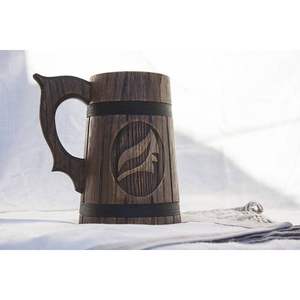 Vaso de Madera Reutilizable Ecológico para Bebidas de RR ENTERPRISES, para Vajilla, Hecho en India - Product Image 1