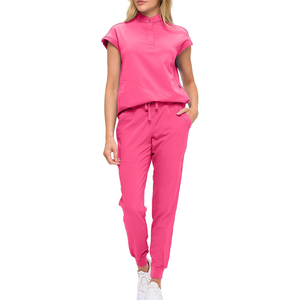 Conjunto de uniforme médico de alta calidad para doctor y enfermera, tela antibacteriana - Product Image 1
