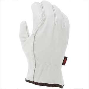 ถุงมือหนังแพะทำงานขนาด XL ระดับพรีเมียมถุงมือขับรถที่ทนทานสำหรับงานเชื่อมและความปลอดภัย - Product Image 3