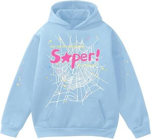 Sudadera con Capucha VVS 1.1 Spider, Diseño Inspirado en el Estampado 555, Corte Holgado, Disponible en Almacén de EE. UU. - Product Image 5
