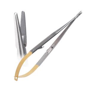 Venta caliente mejor calidad TC aguja porta aguja quirúrgica titular de la base de instrumentos quirúrgicos. - Product Image 4